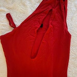 RED MINI DRESS